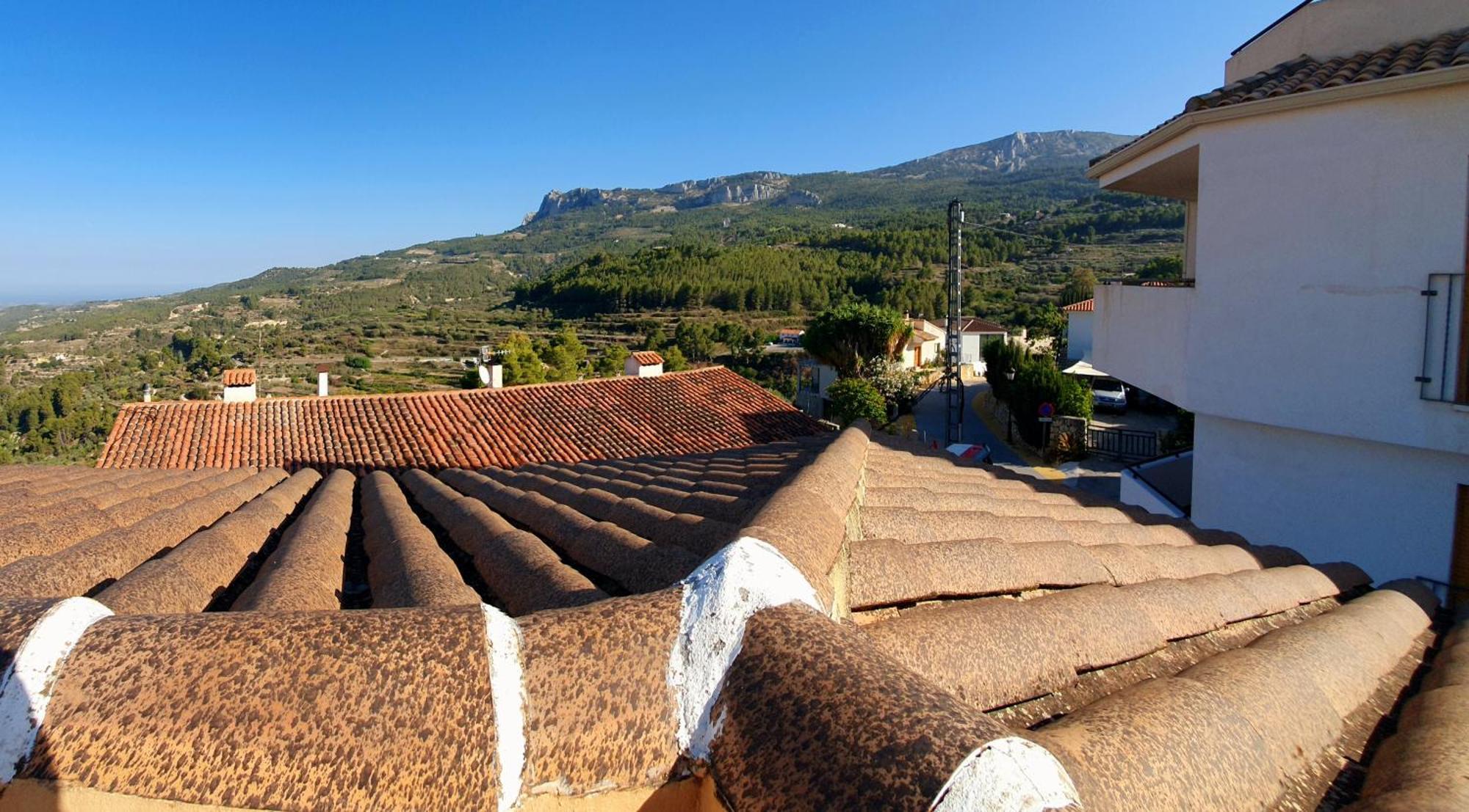Atico Guadalest Rooftop Apartment With 360º Views And Art Zewnętrze zdjęcie